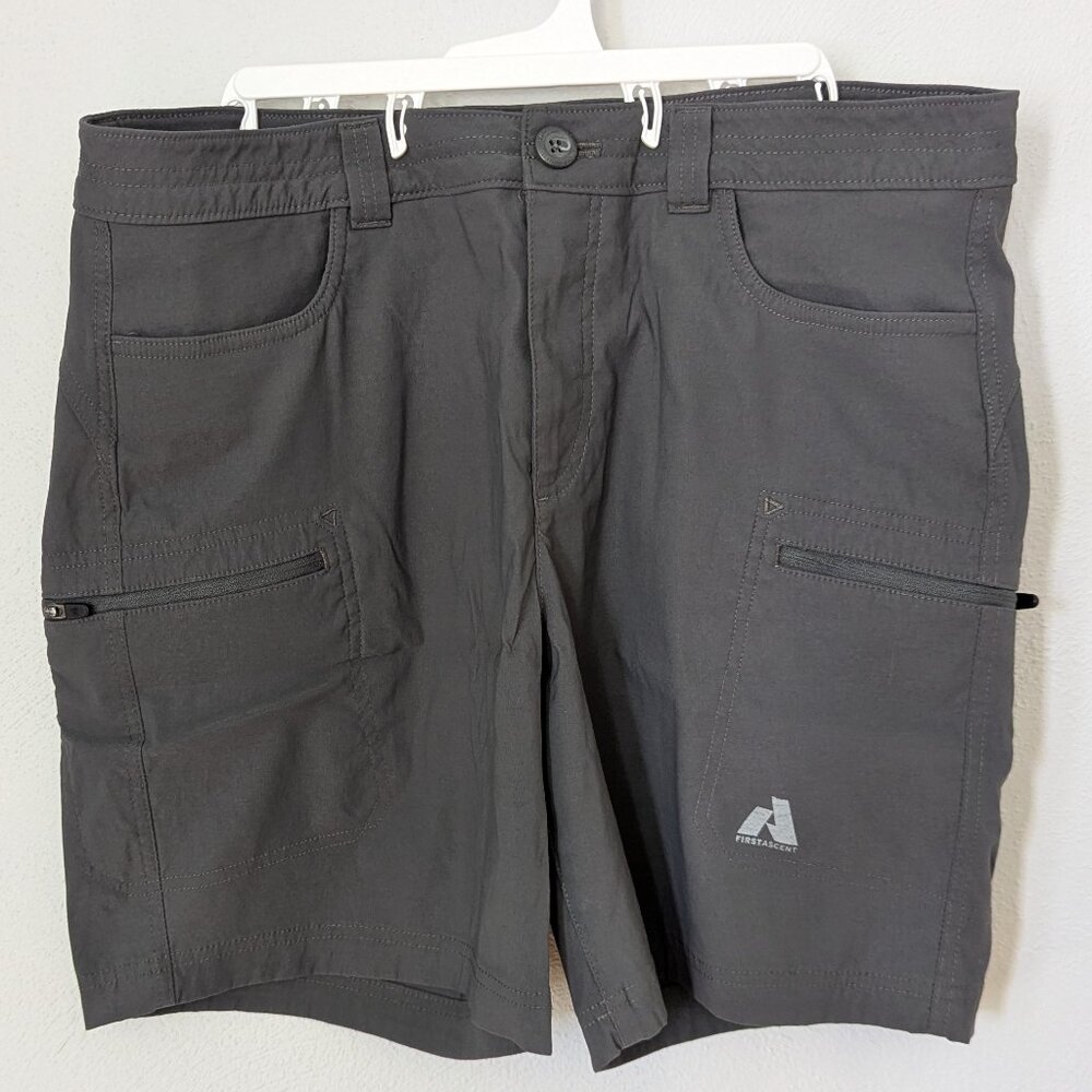 Eddie Bauer Guide Pro Womens Size 14 Gray Shorts